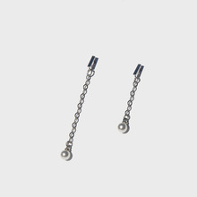 [러쉬오프] Pearl Drop Earring (titanium needle)