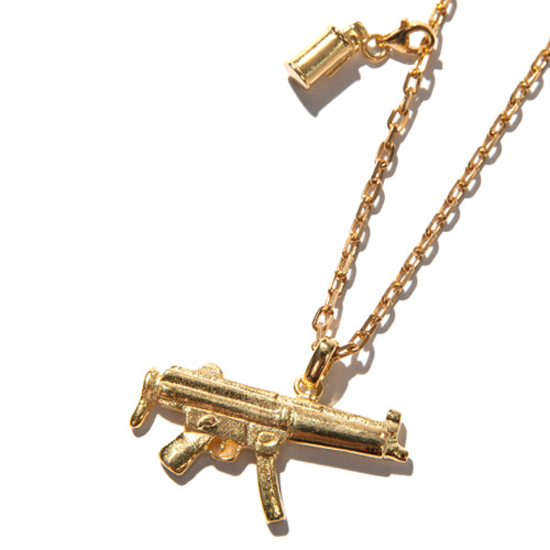 [크루치] Mp5 &amp; M18 smoke necklace (silver,14k gold plated)
