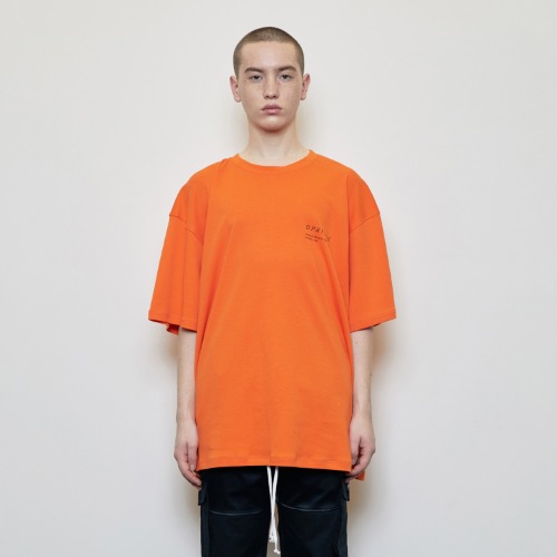[디프리크] Oversized &#039;Visible&#039; T-shirt Orange