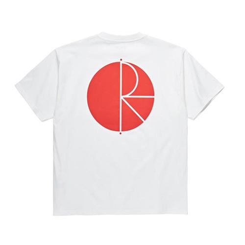 [폴라스케이트] Fill Logo Tee - WHITE/RED