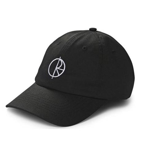 [폴라스케이트] Stroke Logo Caps - BLACK