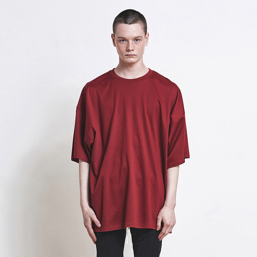 [디프리크] 05 Oversized T-Shirt - Red