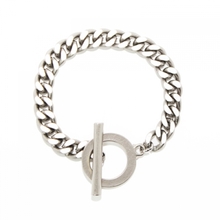 [러쉬오프] Unisex The Ring Chain Bracelelt - Silver