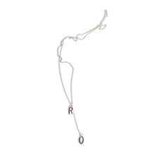 [러쉬오프] The Initiol R.O Point Chain Necklace - Surgical Steel