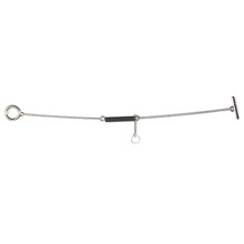 [러쉬오프] Black Square Point Chain Bracelet - Surgical Steel