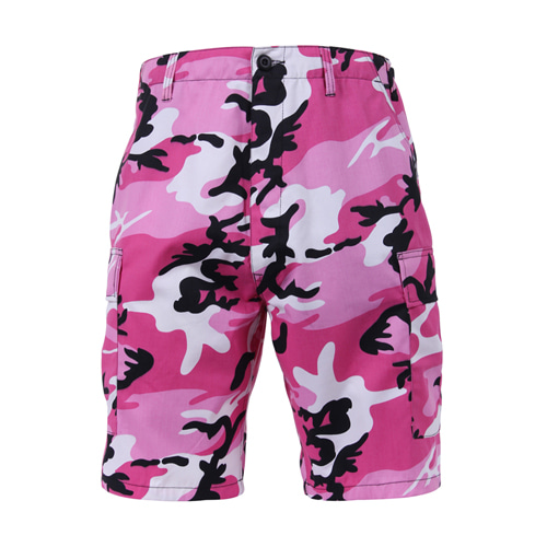 [로스코] Colored Camo BDU Shorts - Pink Camo