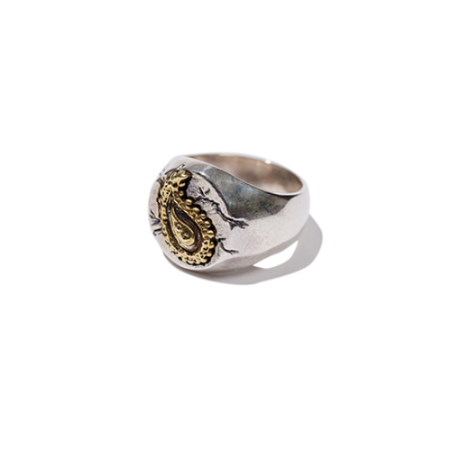 [크루치] Paisley ring (Silver,Brass)