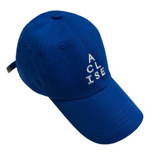 [아클리세]Triangle Logo Ball Cap Blue