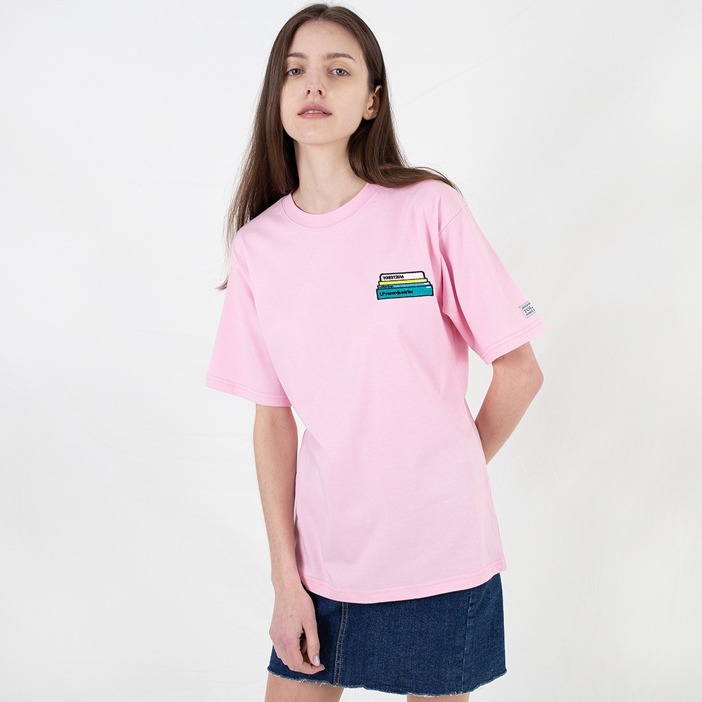 [토이에스트] LP logo t-shirt pink