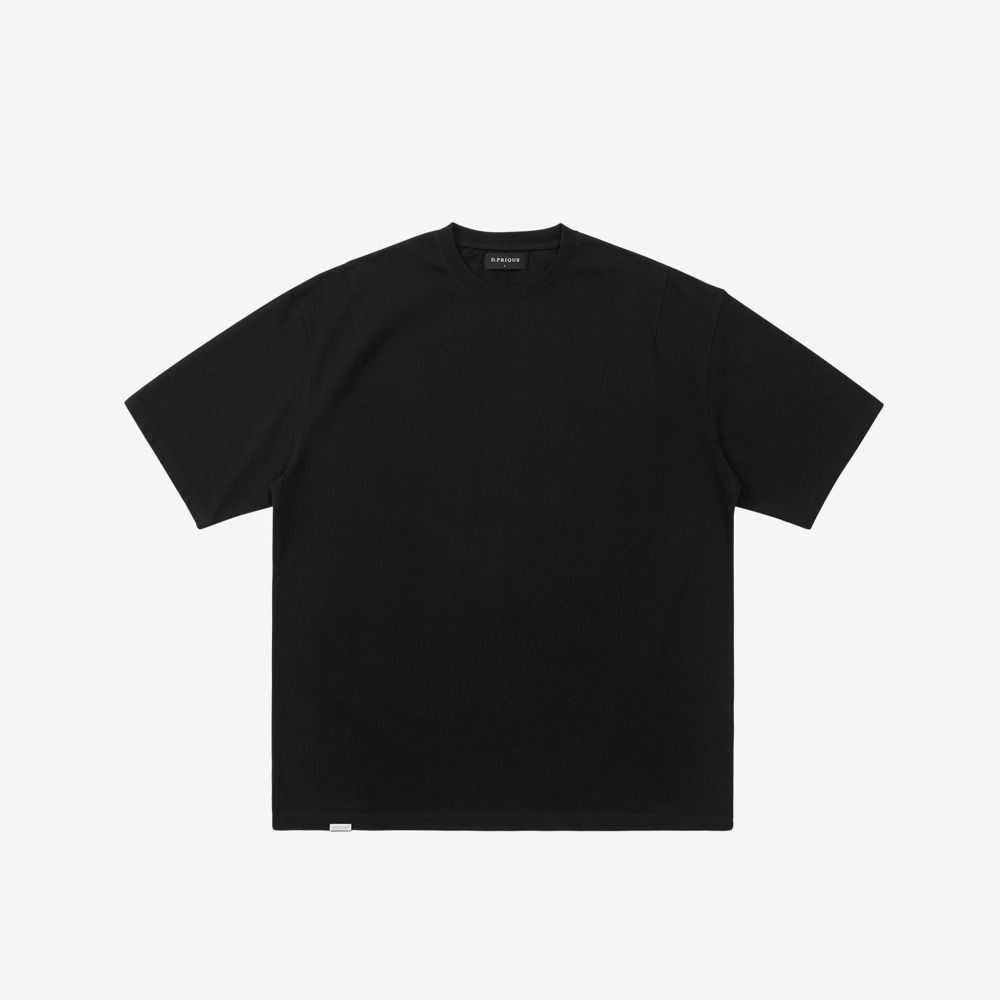 [디프리크] Classic Cotton T-Shirt - Black