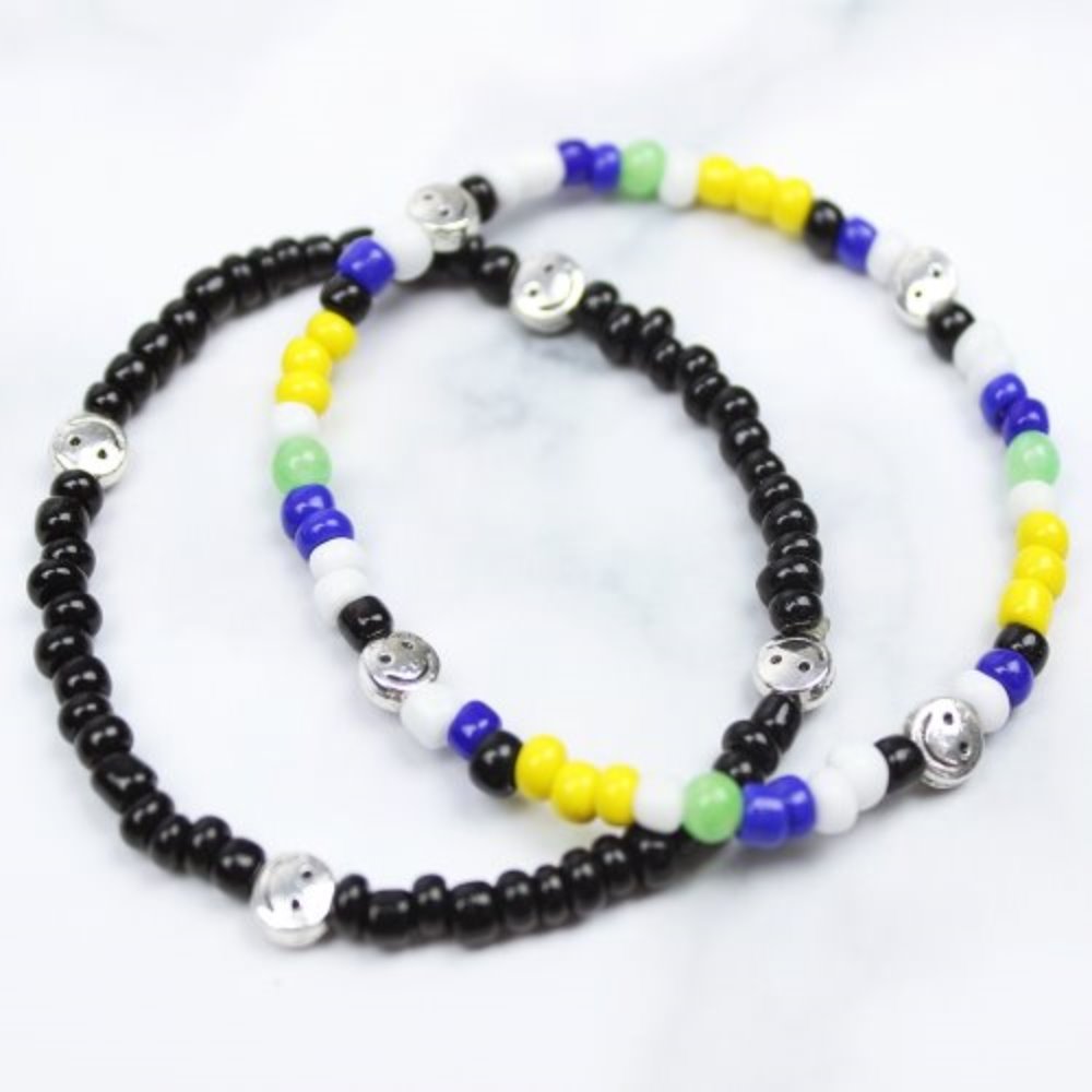 [런디에스] SET-smile beads bracelet