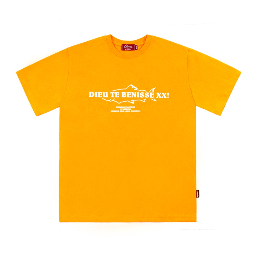 [레베니아] DTB T-shirt_Saffron Yellow