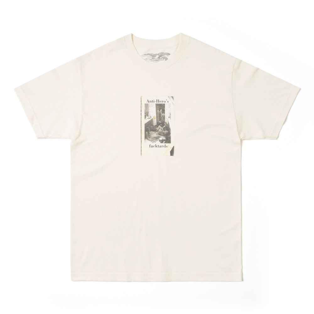 [안티히어로] FTs S/S T-Shirt - CREAM 51020406