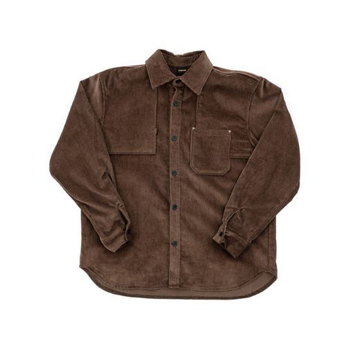 [스테이지 네임] CORDUROY #2 shirts jacket_BROWN(코듀로이)