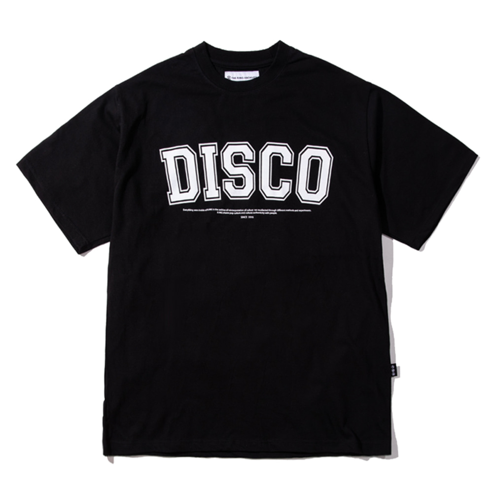 [킹아카이브]DISCO T-Shirt -Black