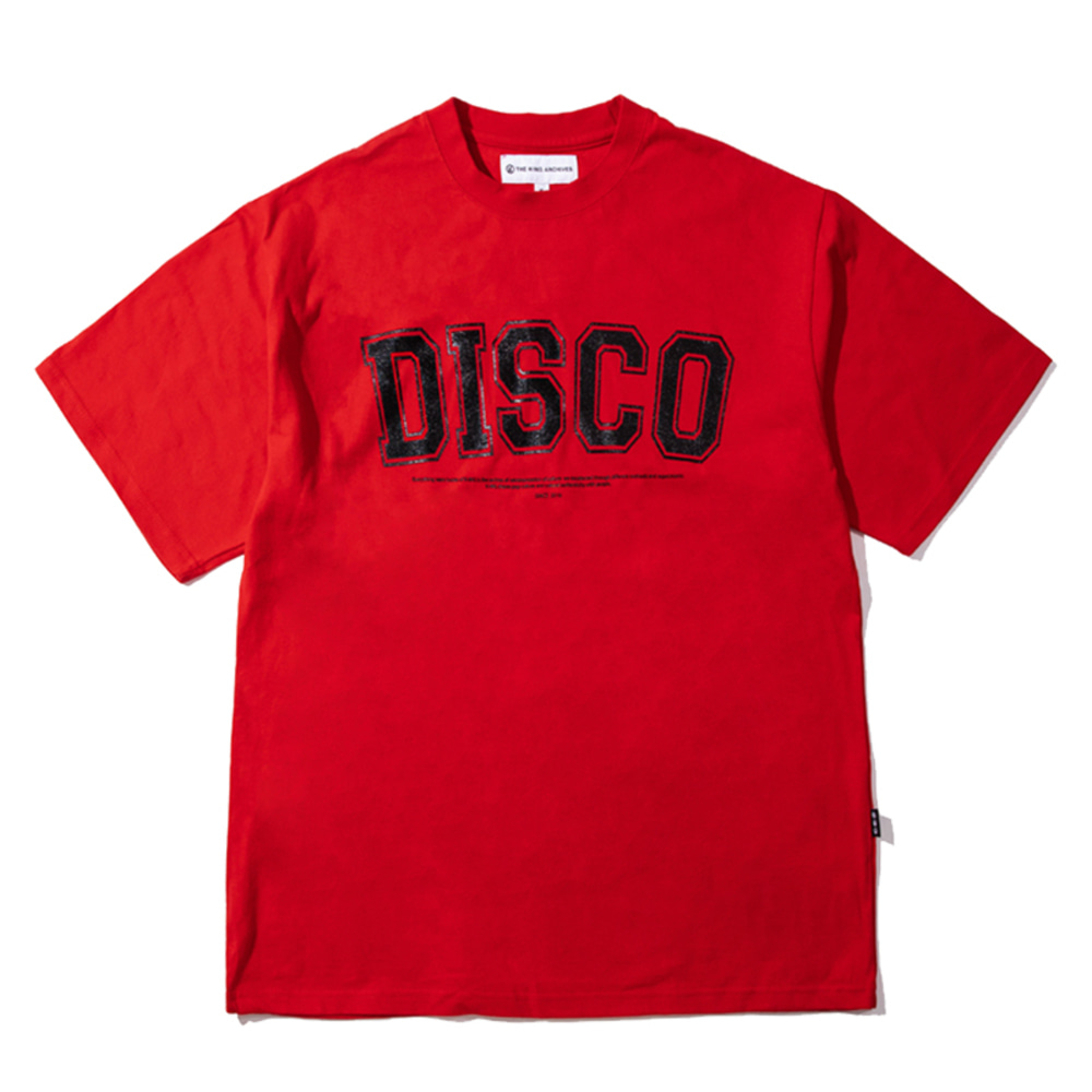 [킹아카이브]DISCO T-Shirt -Red