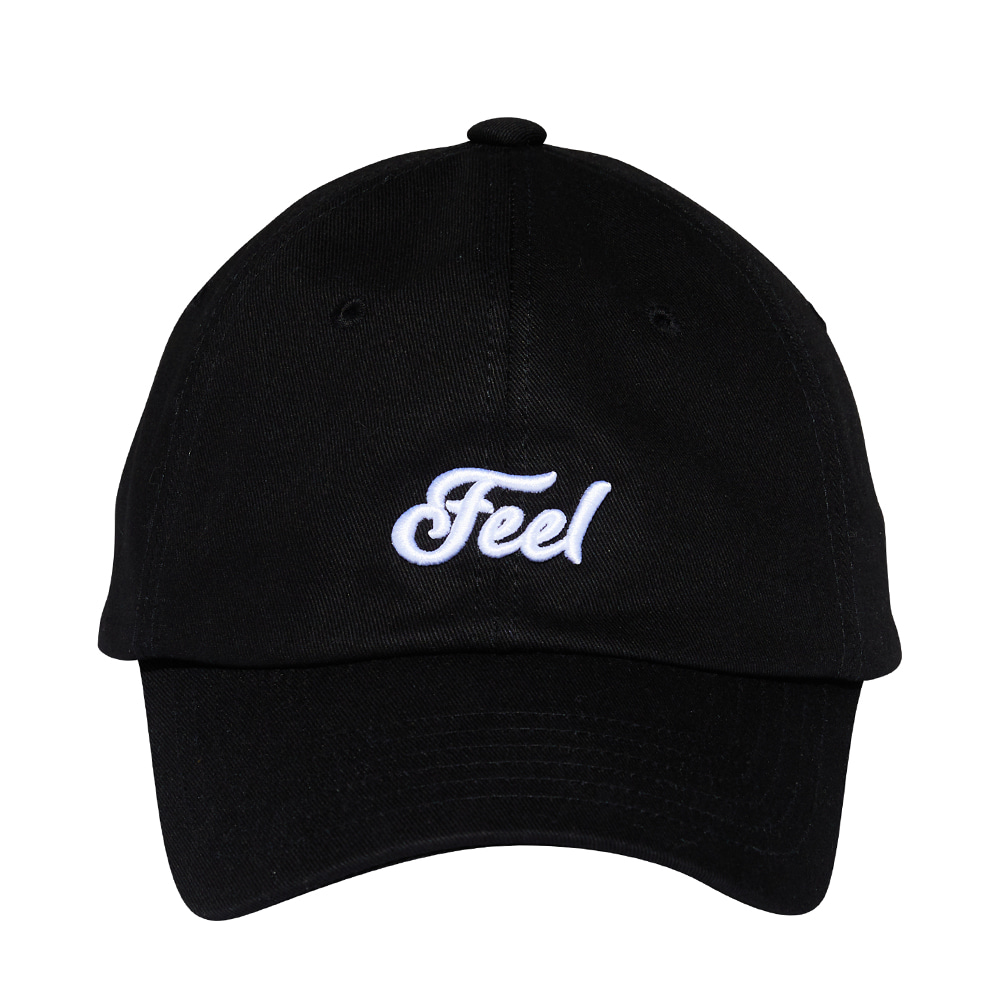 [필이너프] FEEL LOGO BALL CAP / BLACK