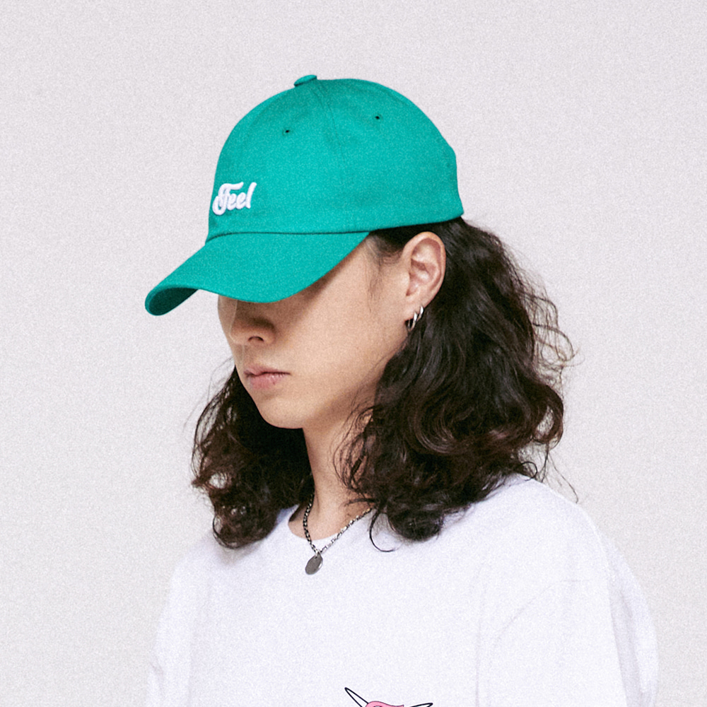 [필이너프] FEEL LOGO BALL CAP / GREEN