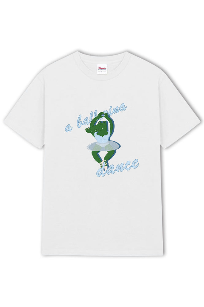 [키매] Ballerina dance half t-shirt
