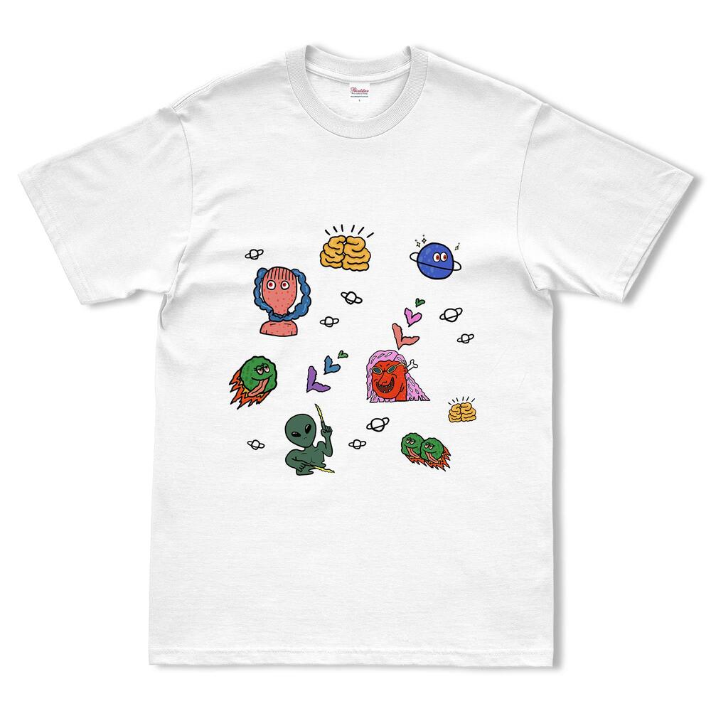 [키매] universe half t-shirt