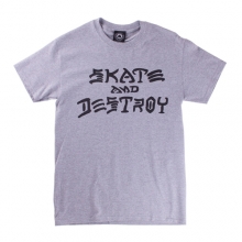 [트래셔] Skate And Destroy Tee - Grey