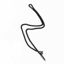 [러쉬오프] Unisex The Black Bullet Chain Necklace