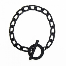 [러쉬오프] Unisex The Ring Chain Bracelelt - Black