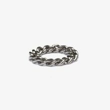 [러쉬오프] [Unisex] Addictive Silver Chain Ring (Surgical Steel)/ 에딕티브 실버체인 반지