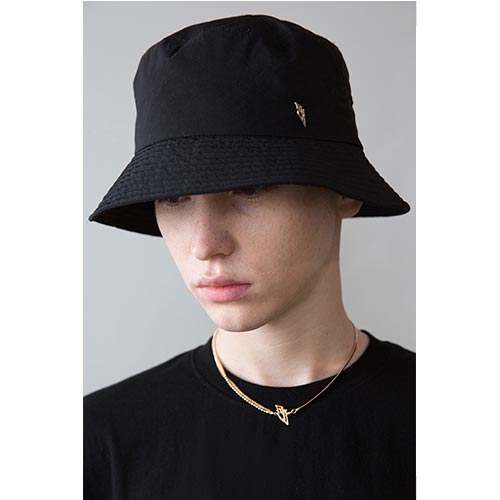 [어나더유스] logo bucket hat - BLACK