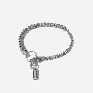 [러쉬오프] Surgical Steel Trinity Chain Bracelet / 트리니티 체인 팔찌