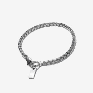 [러쉬오프] Surgical Steel Armor Chain Bracelet / 아머 체인 팔찌