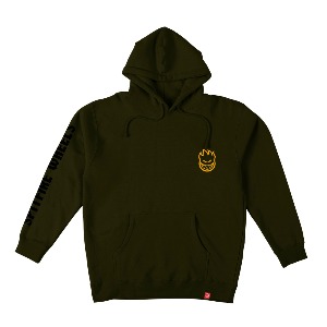 [스핏파이어] LIL BIGHEAD HOMBRE Pullover Hooded Sweatshirt - ARMY/GOLD/BLACK 53110086A