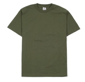 [트리플에이] AAA (1301) Adult Short Sleeve Tee - Military Green