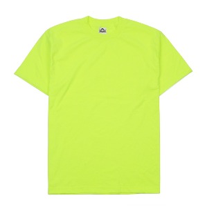 [트리플에이] AAA (1301) Adult Short Sleeve Tee - Safety Green