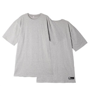 [리플라이퍼키] 스탠다드 레이어드 롱 티셔츠(Grey)