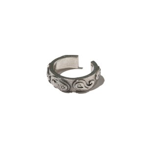[크루치] Paisley tension ring (silver)