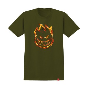 [스핏파이어] 451 S/S T-Shirt Premium Print - MILITARY GREEN 51010546F