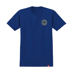 [스핏파이어] CLASSIC SWIRL S/S T-Shirt - ROYAL w/ YELLOW Prints 51010238R