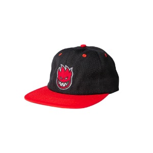 [스핏파이어] BIGHEAD FILL Strapback Hat - BLACK/RED 50010188B00