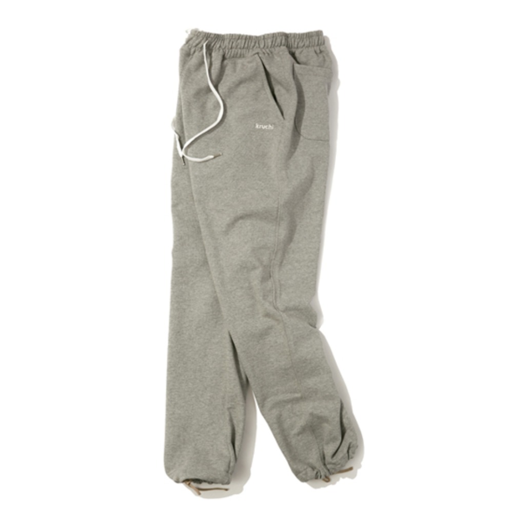 [크루치] Logo Sweat Pants (Grey)