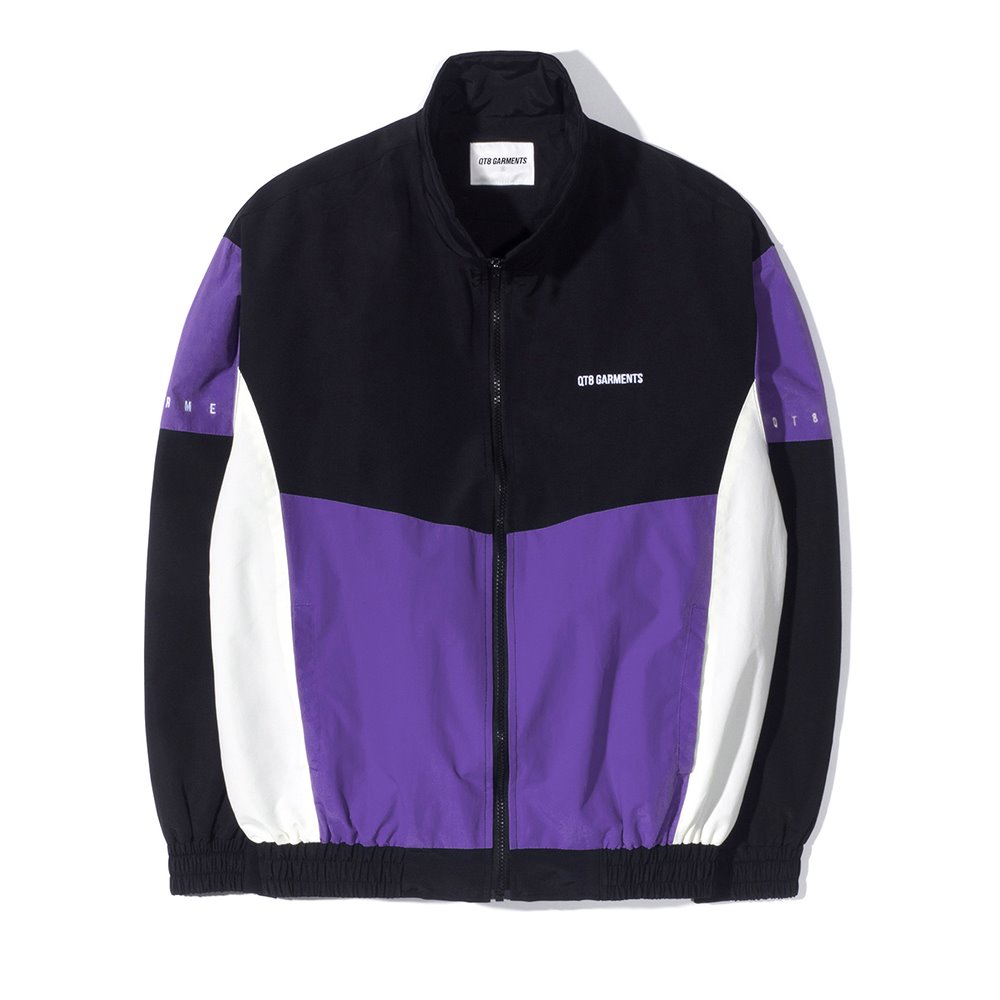 [큐티에잇] MR Old Track Jacket (Purple)