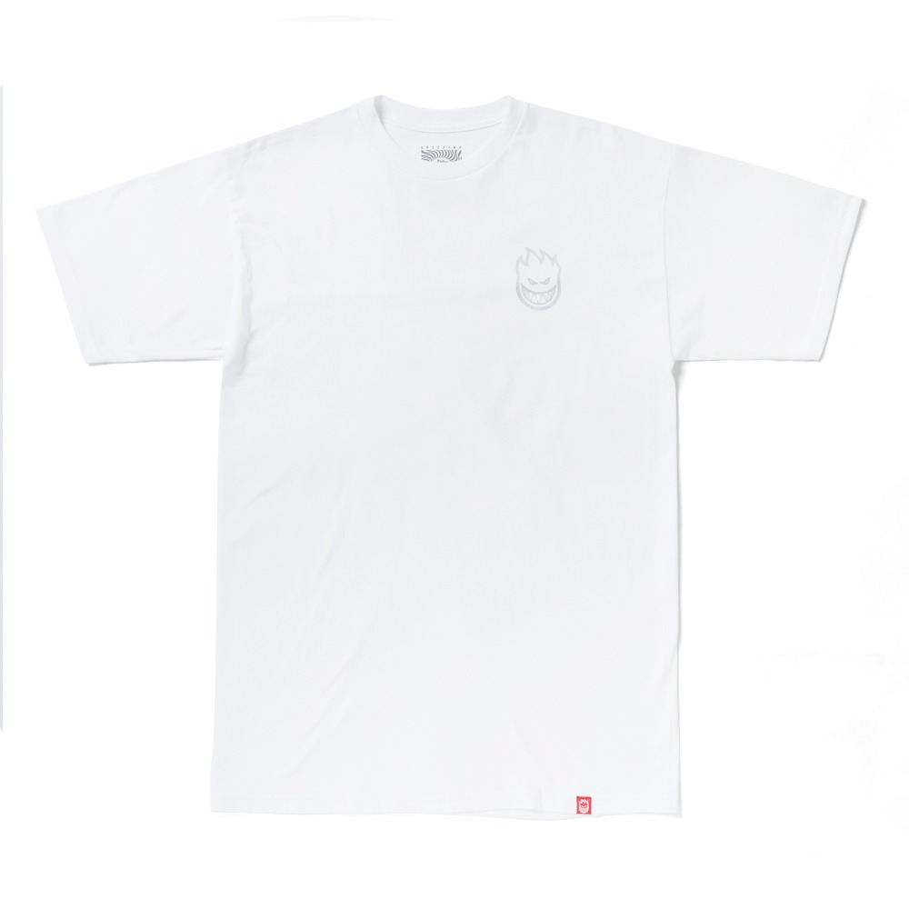 [스핏파이어] LIL BIGHEAD S/S T-Shirt - WHITE/SLIVER FLECK 51010388Z
