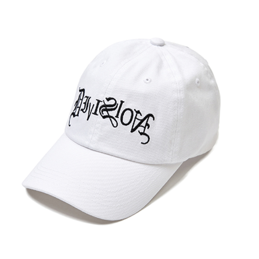 [스티그마]TYPO BASEBALL CAP - WHITE