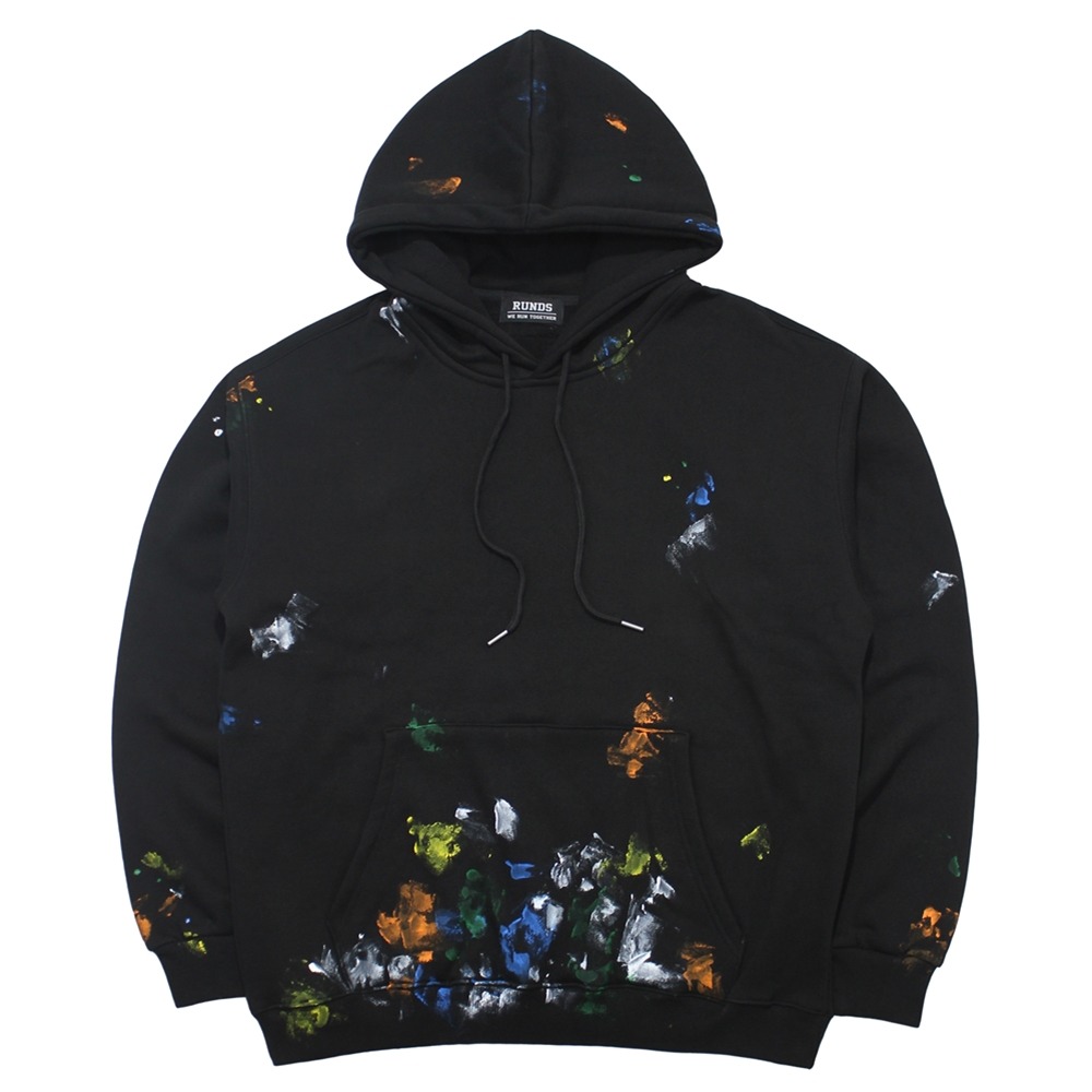 [런디에스] painting hoodie (black)