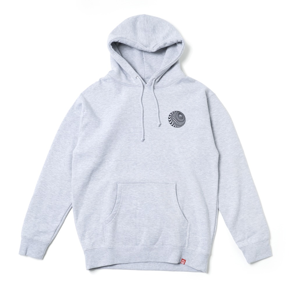 [스핏파이어] SKEWED CLASSIC Pullover Hooded Sweatshirt - GREY HEATHER/BLACK 53110134B