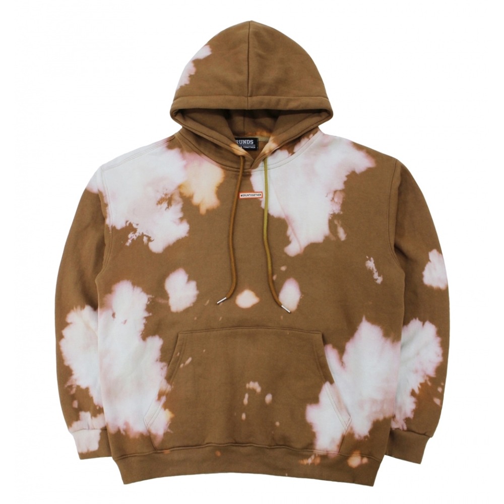 [런디에스] bleach hoodie (brown)