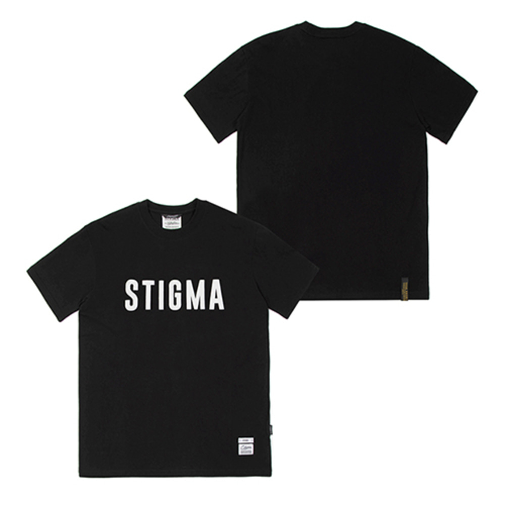 [스티그마]22 STGM STANDARD FIT T-SHIRTS - BLACK