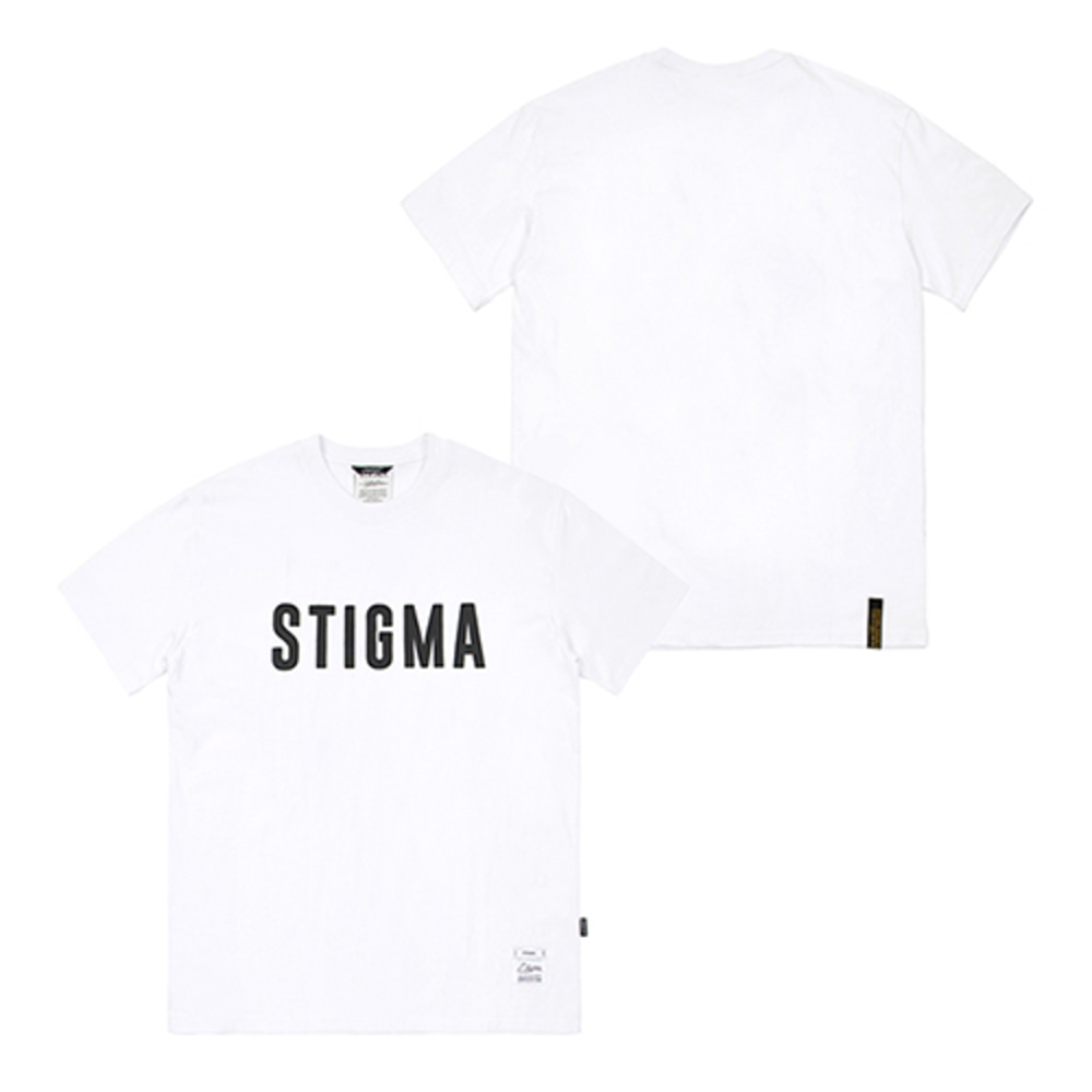 [스티그마]22 STGM STANDARD FIT T-SHIRTS - WHITE
