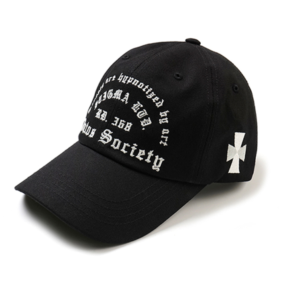 [스티그마]22 GOTHIC BASEBALL CAP - BLACK