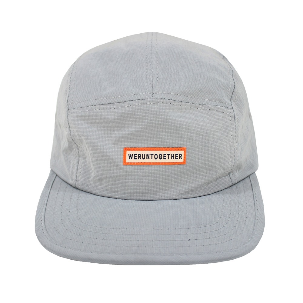 [런디에스] slogan camp cap (gray)